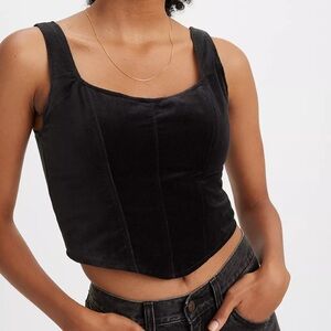 Levi’s Lennox corset top NWT